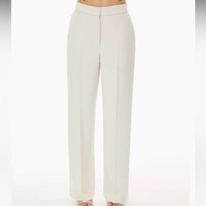 Aritzia Wilfred Alayna High Waist Wide Leg Pants Trousers Size 14